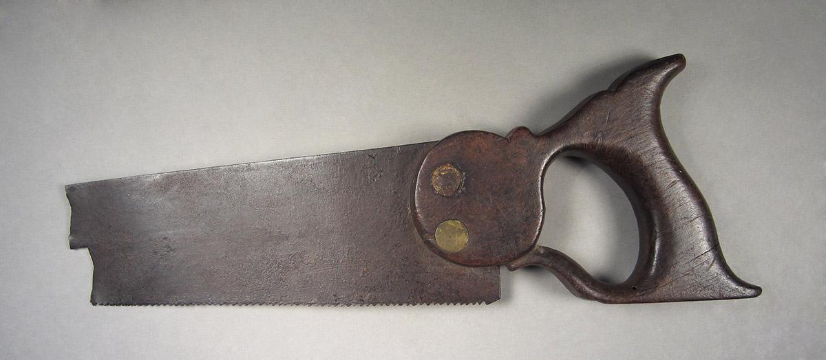 1957.0026.025, Hand saw, side 2