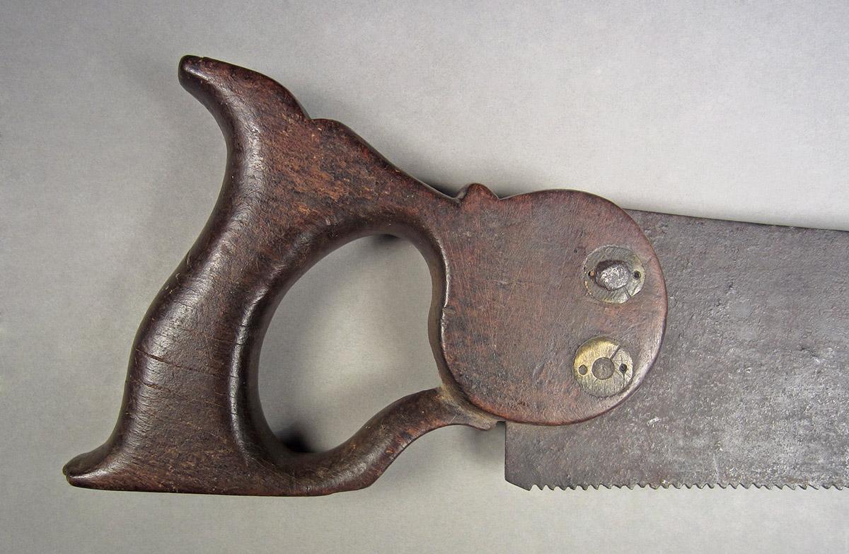 1957.0026.025, Hand saw, handle
