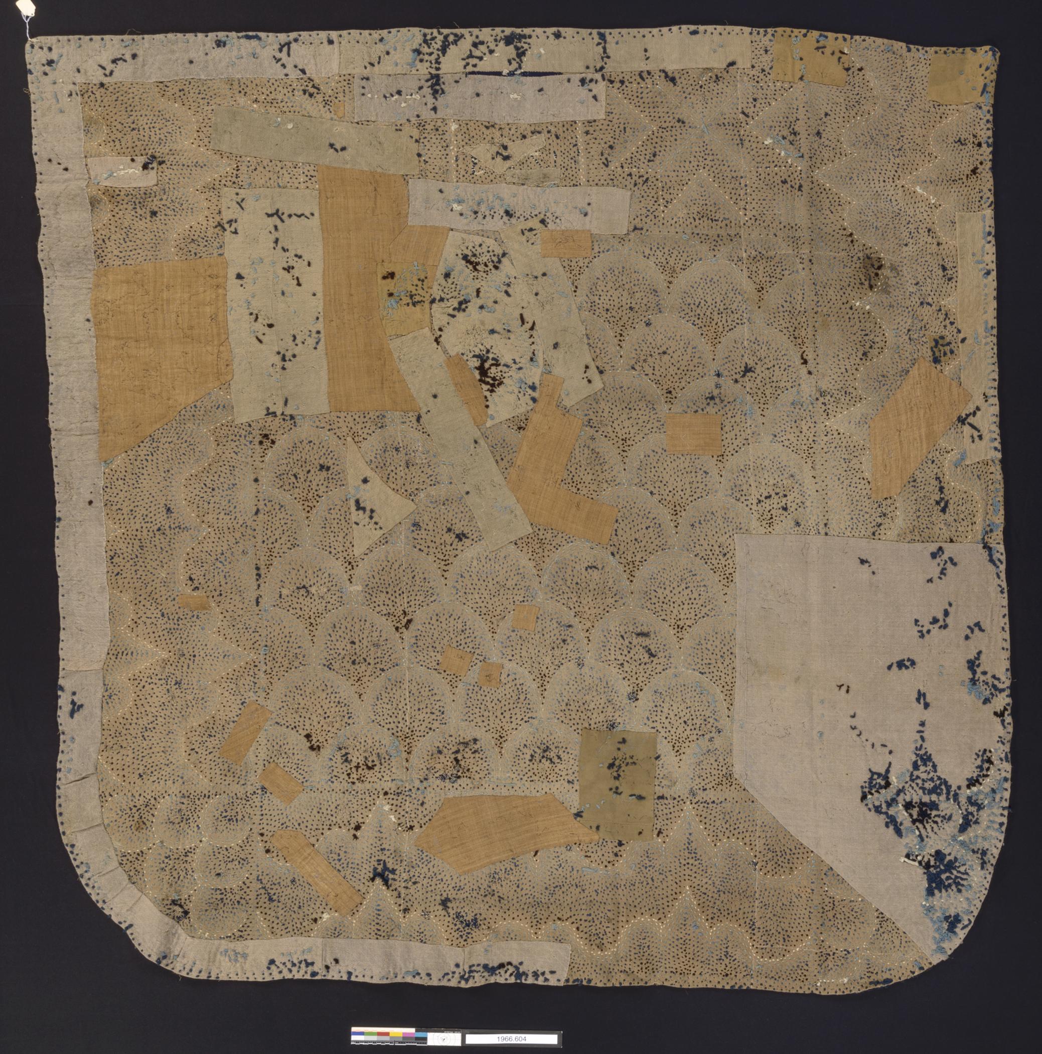 1966.0604 Bedcover, view 2, reverse