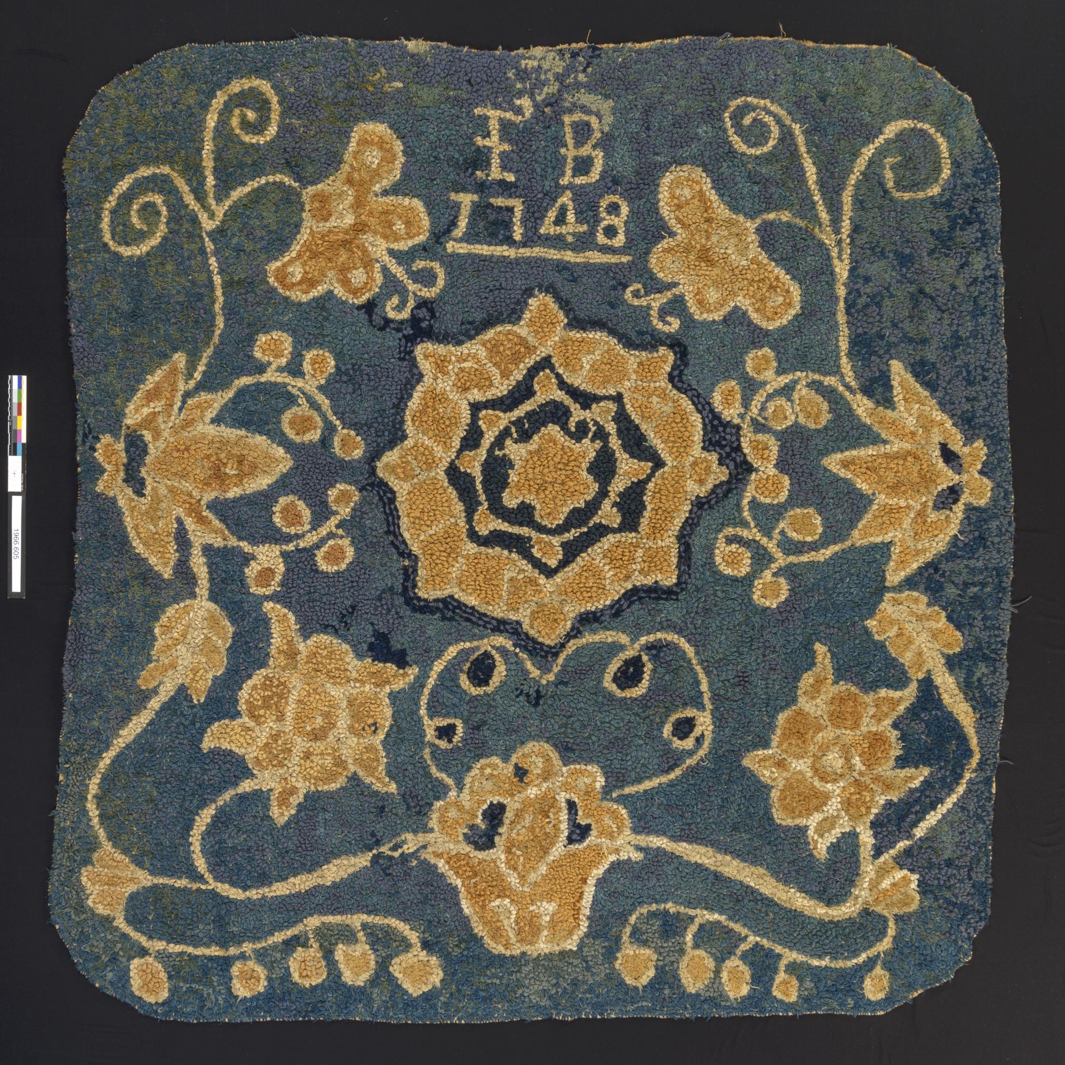 1966.0605 Bedcover, view 1