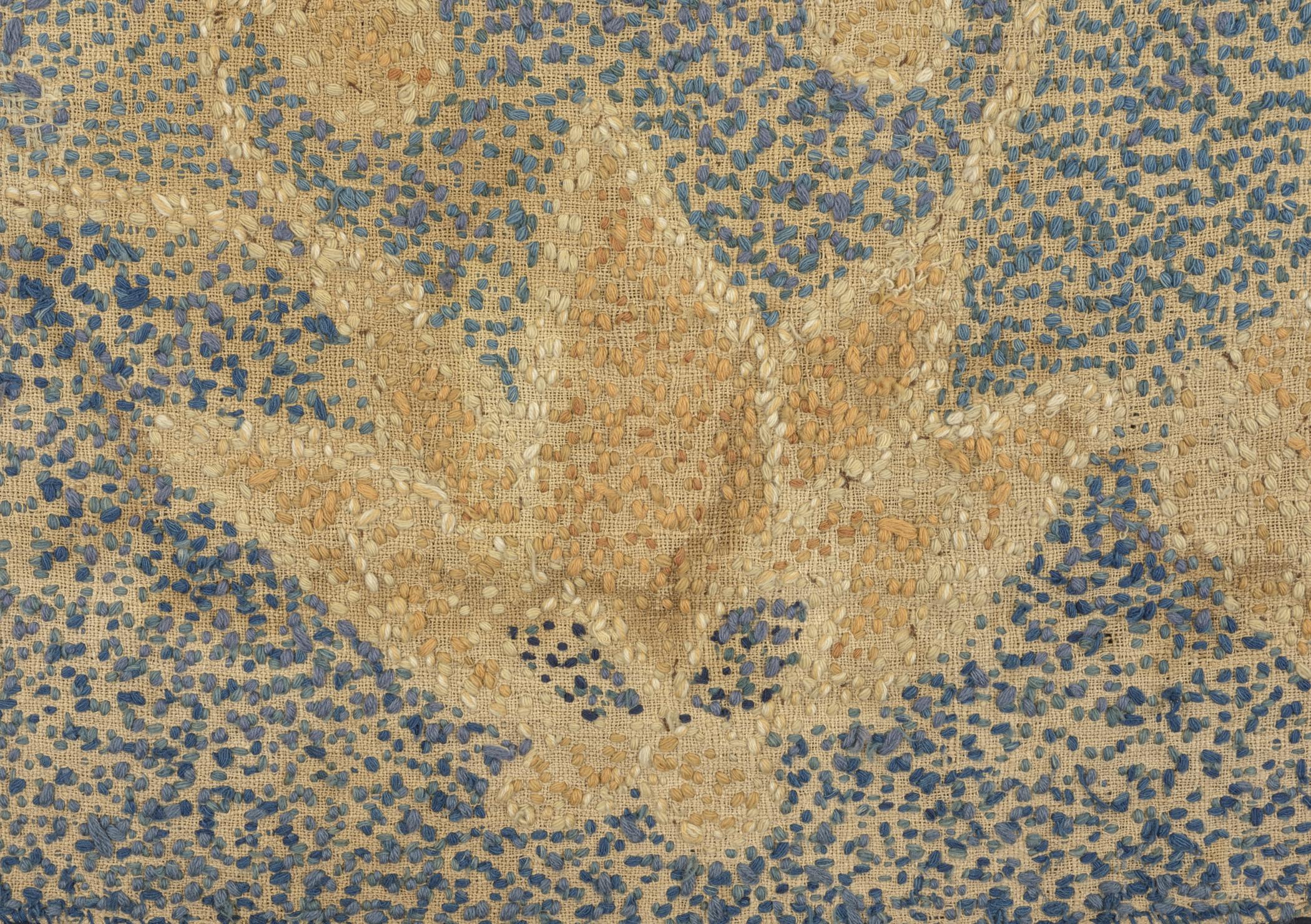 1966.0605 Bedcover, detail 2, reverse