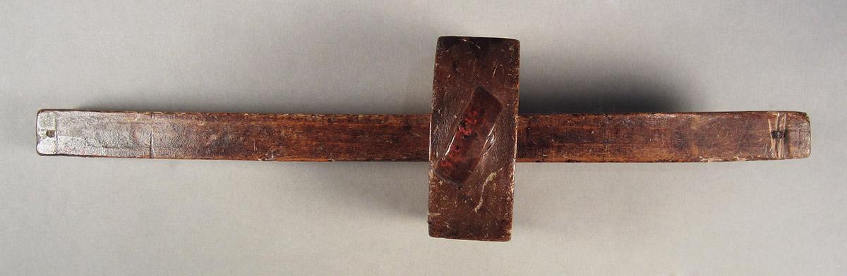 1957.0026.029 A-C, Mortising gauge, side 1