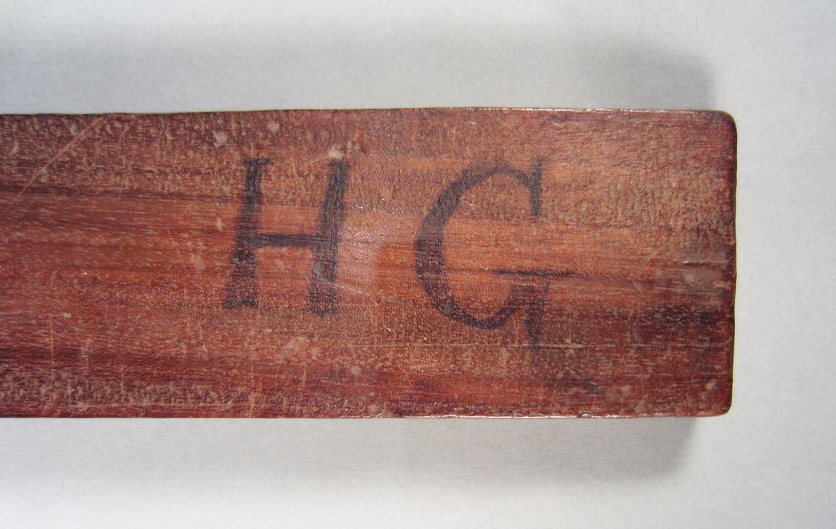 1957.0026.045 Ruler, mark