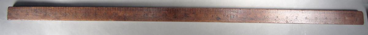 1957.0026.046 Yardstick, View 1