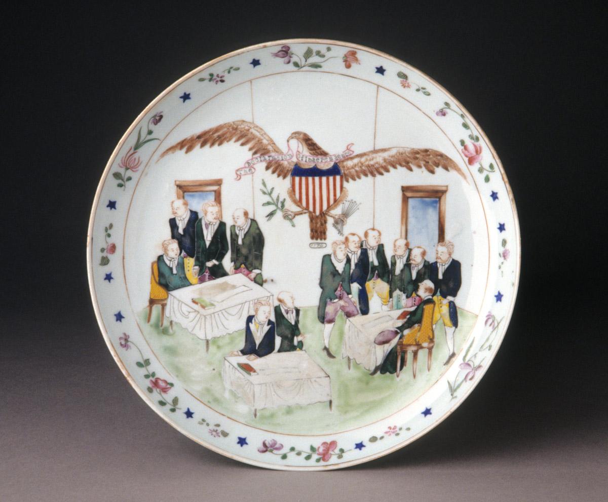 1966.0645.001 Plate, Dinner plate