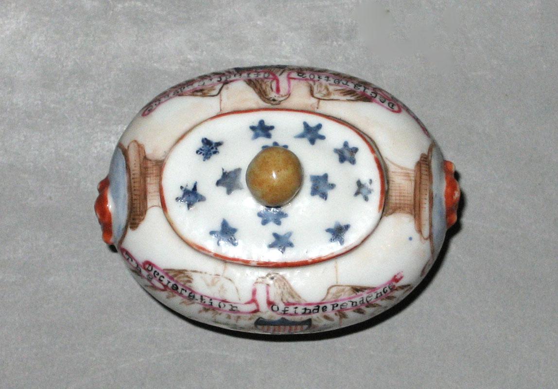 1966.0662 Miniature tureen upper