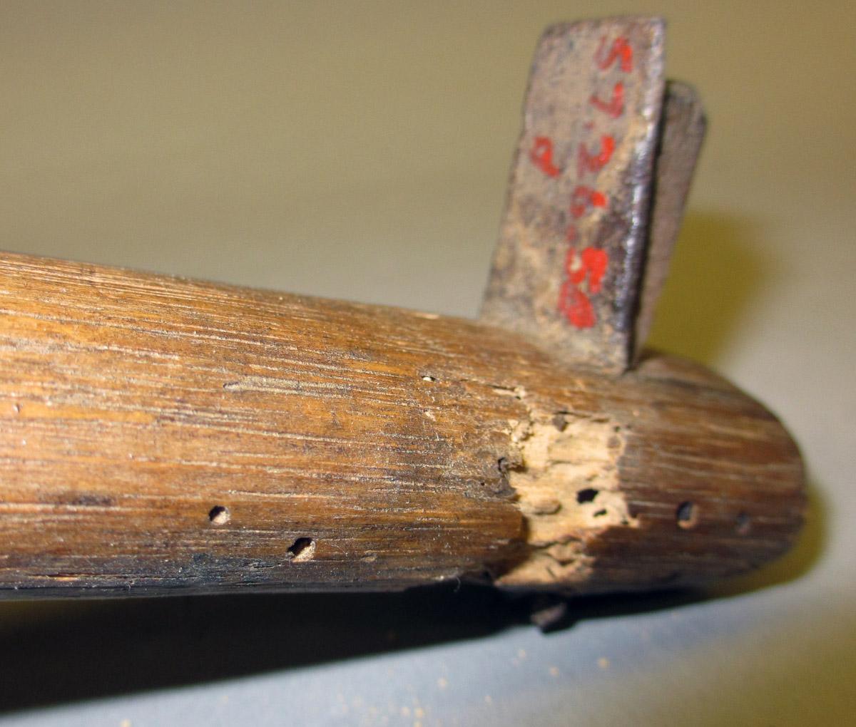 1957.0026.050 Gauge, insect damage