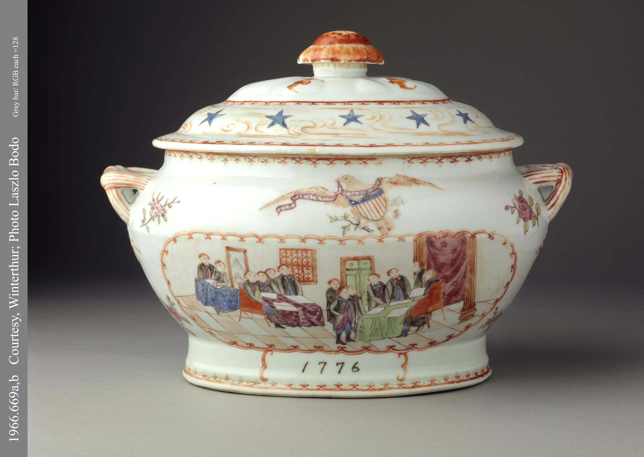 1966.0669 A, B Tureen