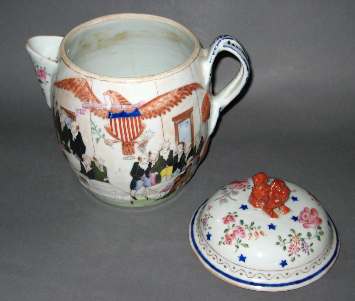 1966.0675 A, B Jug and lid