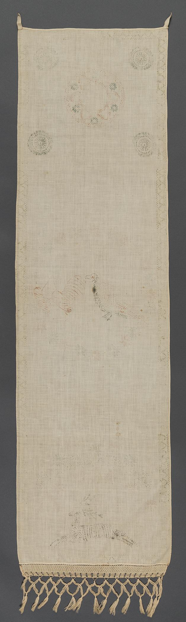 1966.0679 Towel, view 2, reverse