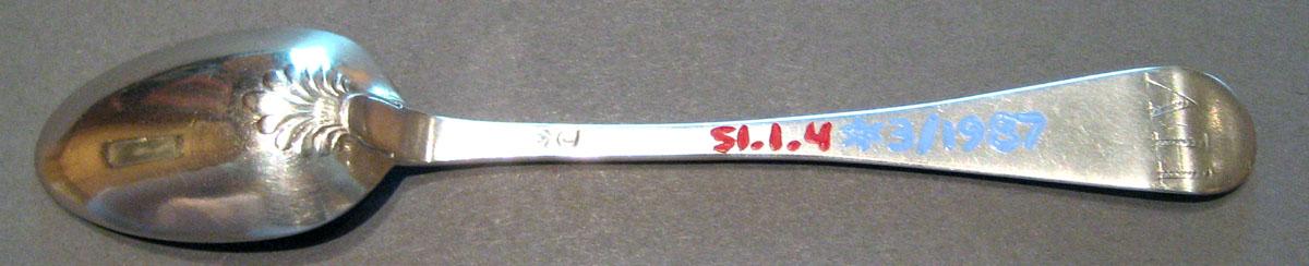 1951.0001.004 Silver Spoon underside