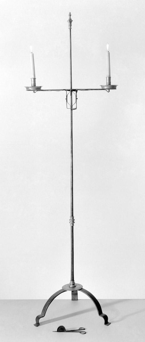 1966.0731m 1966.0737 Candlestand and snuffer