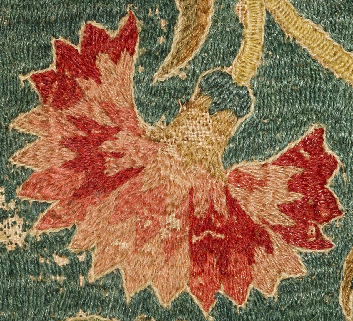 1966.0744 Pocketbook, Pattern Detail 2