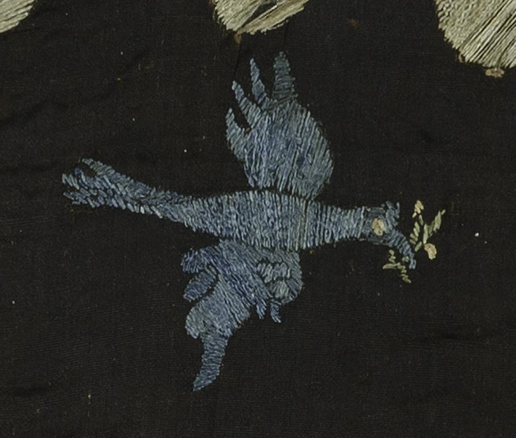 1966.0761 A Needlework Picture, Detail 11