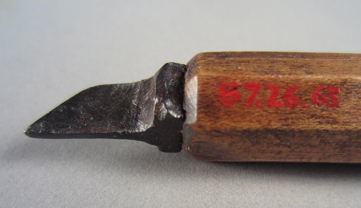 1957.0026.063 Mortise chisel, Blade