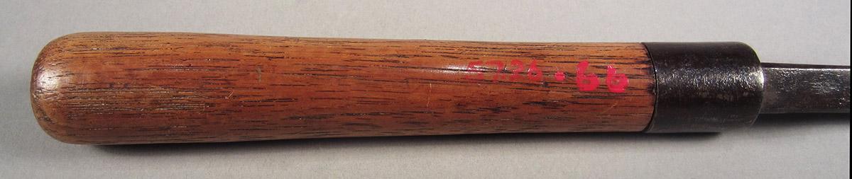 1957.0026.066, Mortise chisel, handle