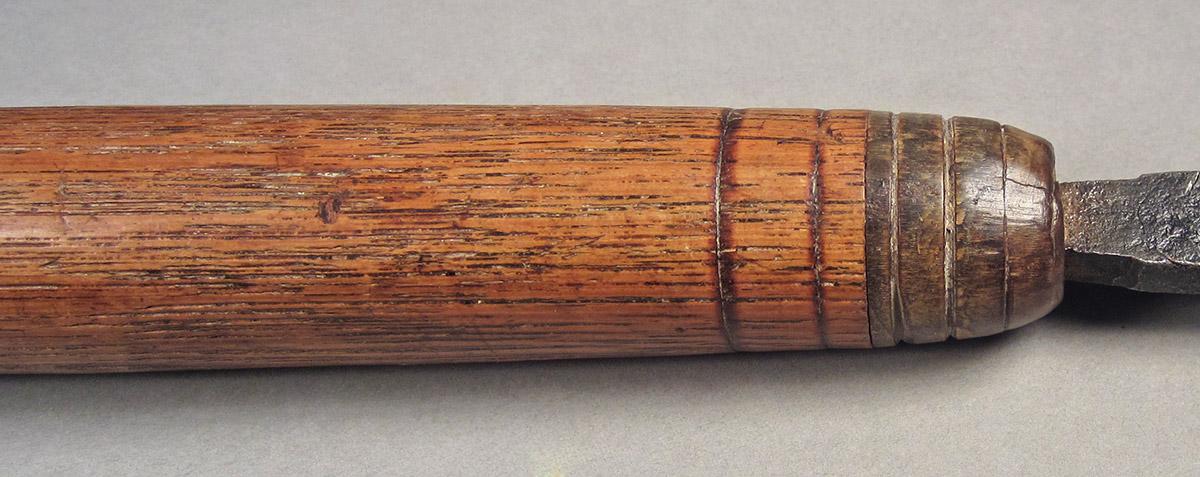 1957.0026.070, Turning chisel, handle detail 1