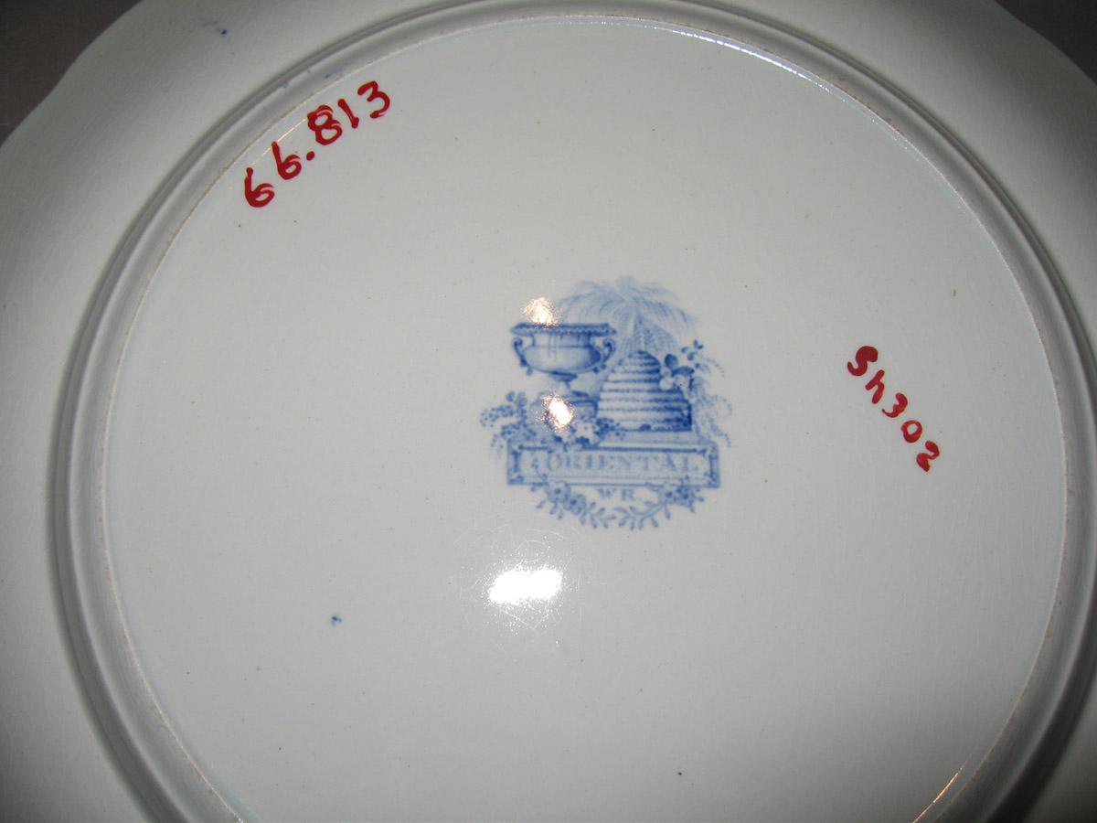 1966.0813 Plate (underside)