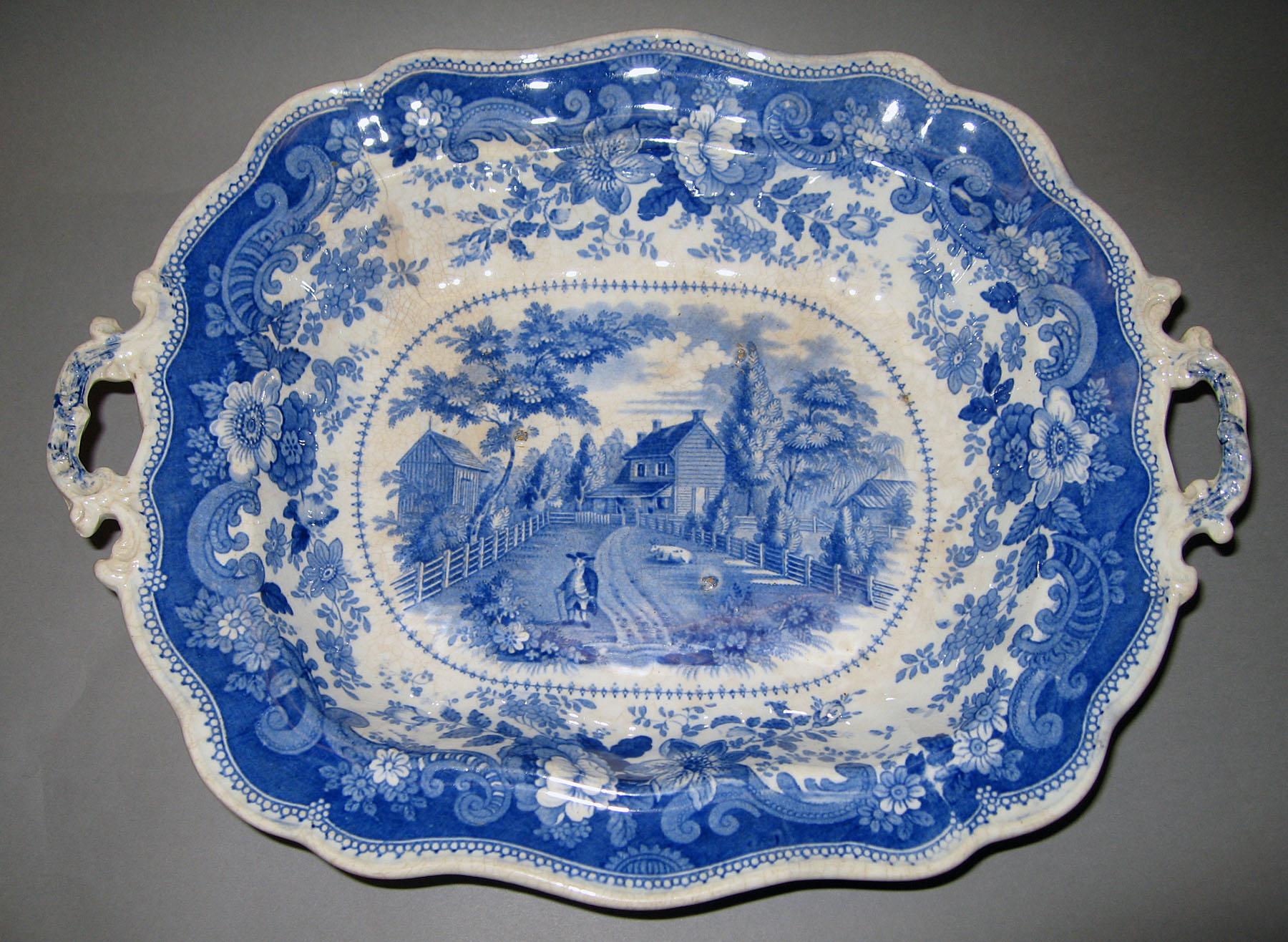 1966.0819 Heath earthenware dish