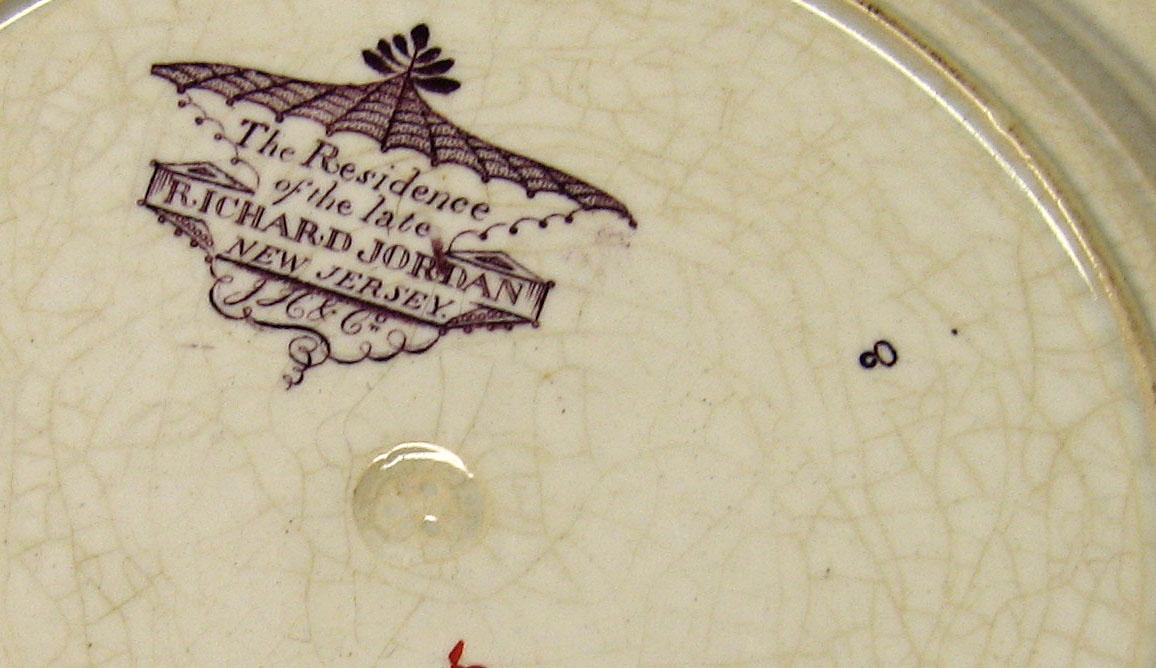 1966.0820.010 Richard Jordan plate (mark)