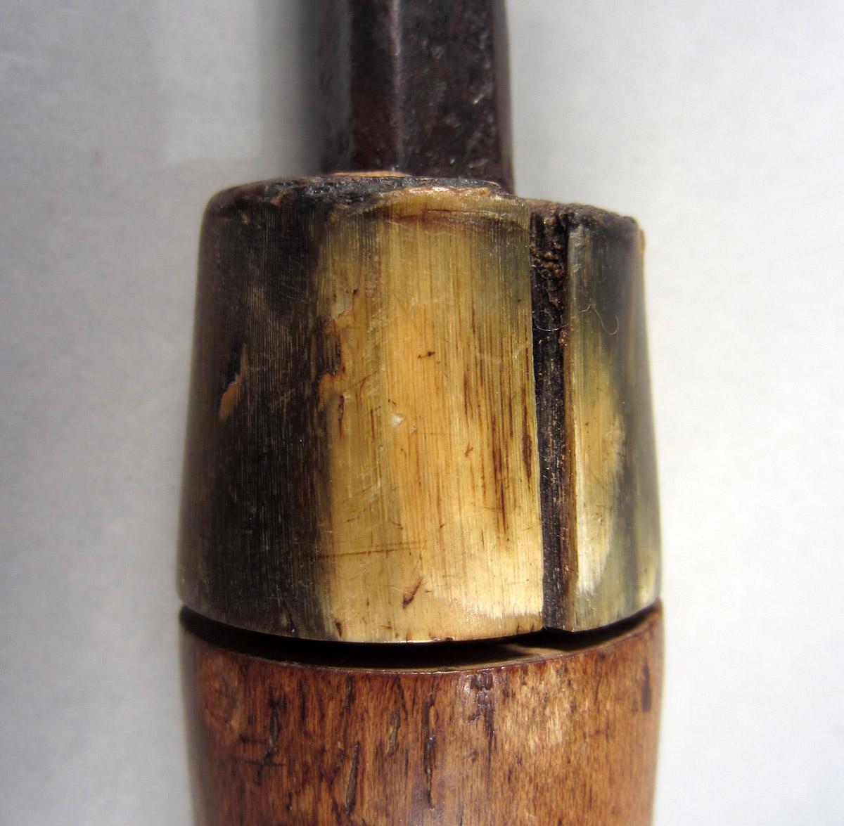 1957.0026.074 Turning gouge, Detail