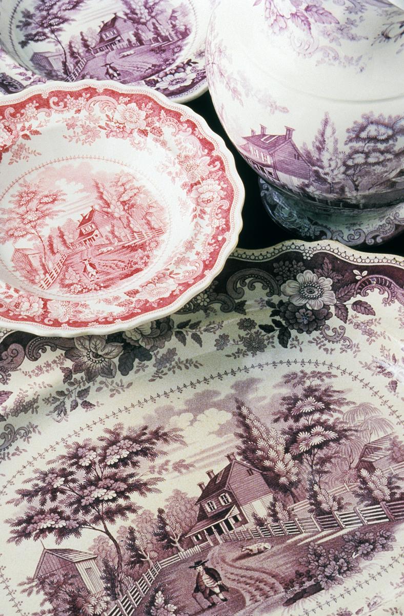 1966.0816.001,.0818,.0820.005,.0824 Transferware Group