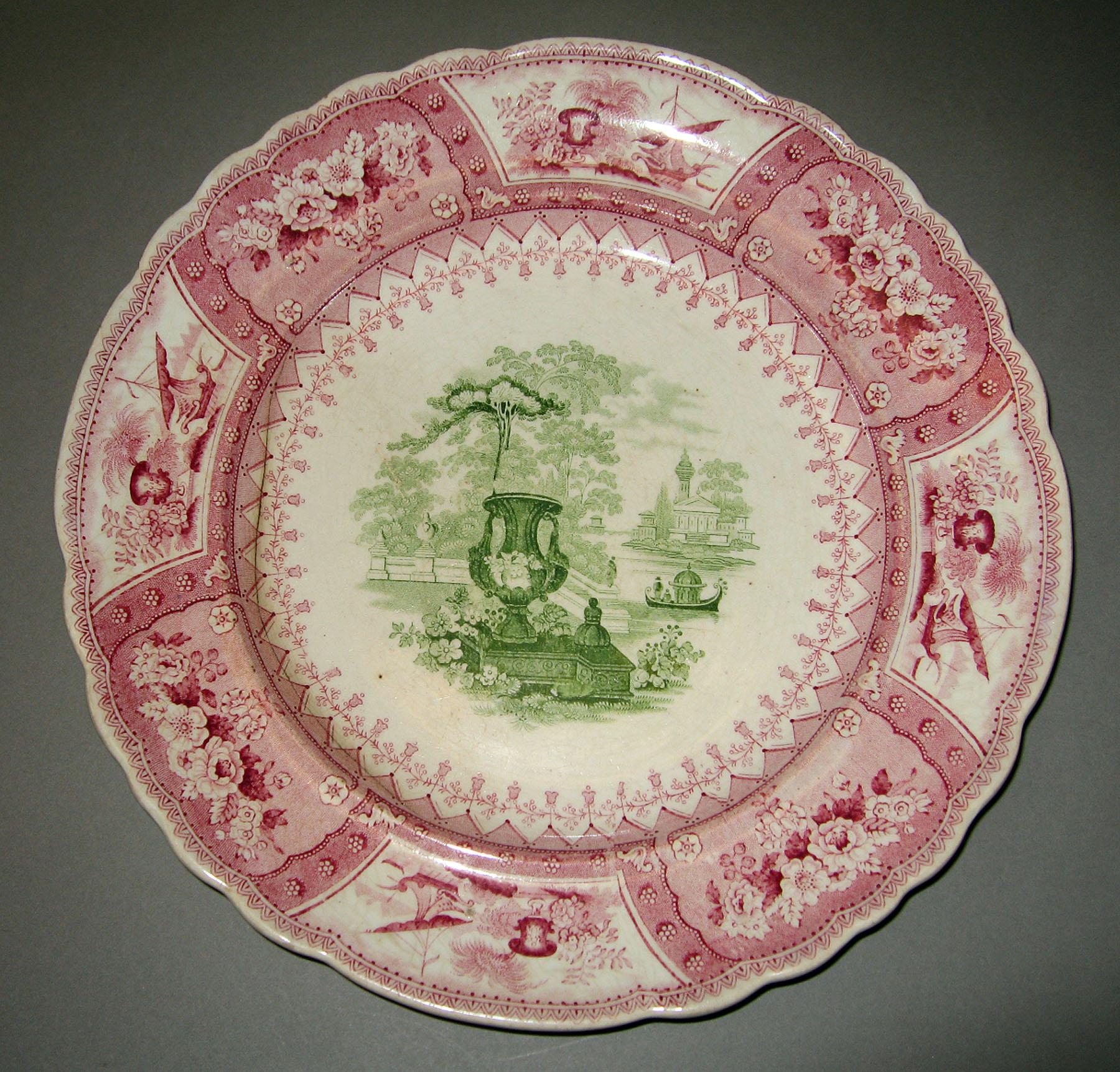 1966.0831.001 Earthenware plate