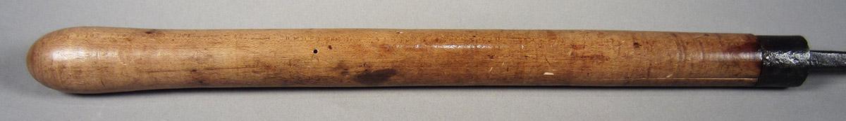 1957.0026.077 Turning gouge, handle