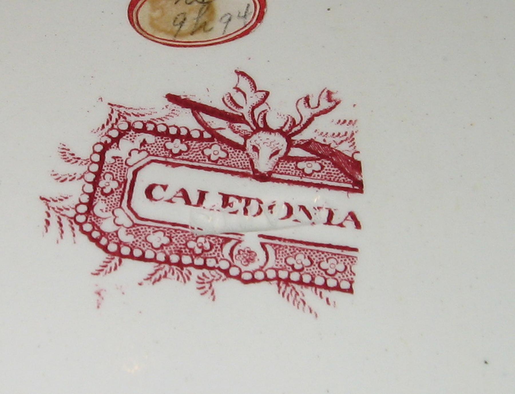1966.0852 Caledonia platter mark