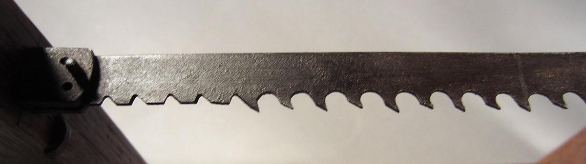 1957.0026.080 A, B, Gate saw, blade detail