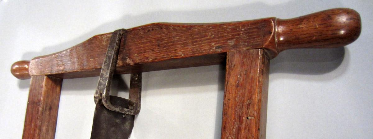 1957.0026.081 Frame saw, Frame 5