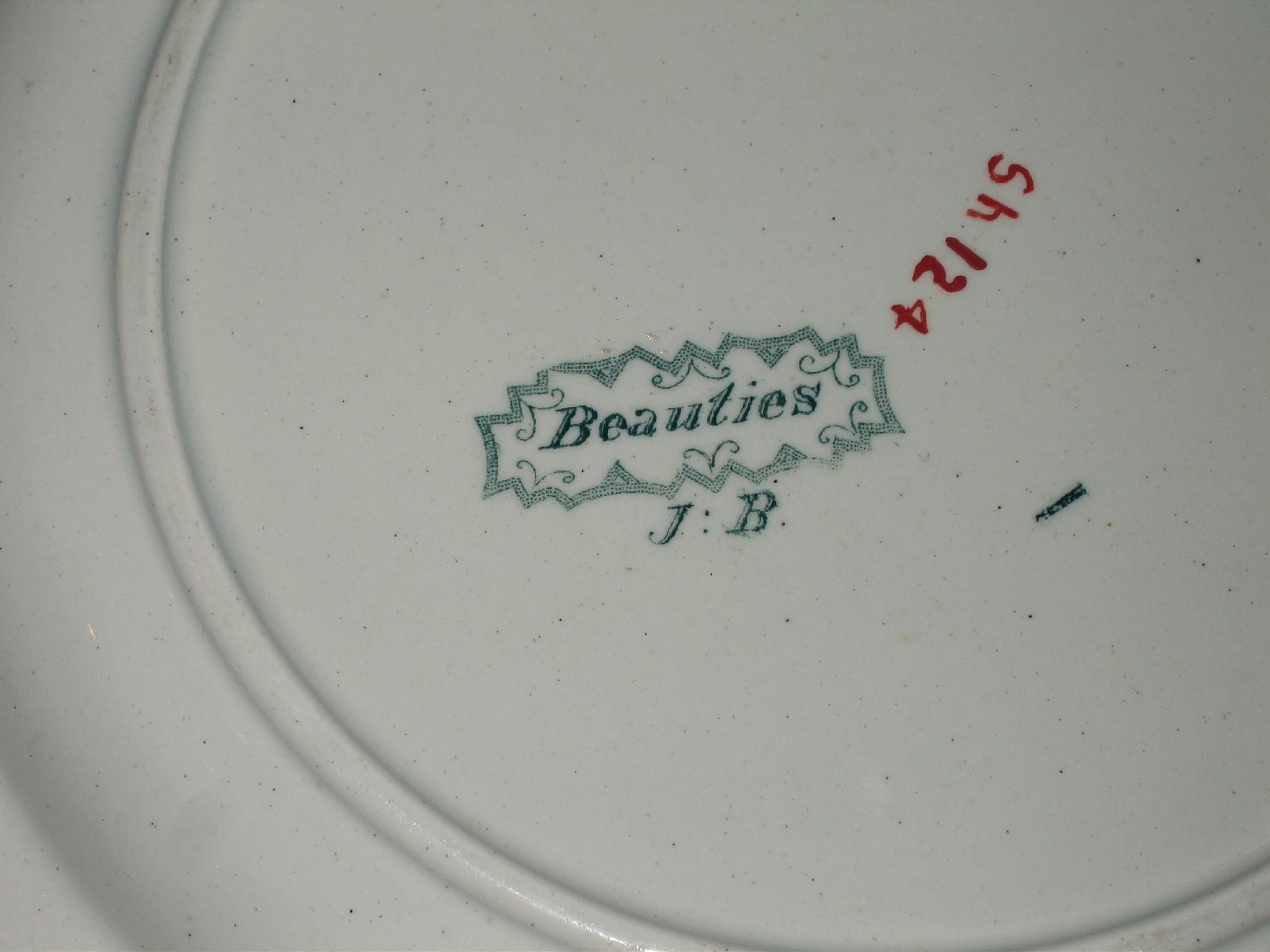 1966.0874 Plate (detail)