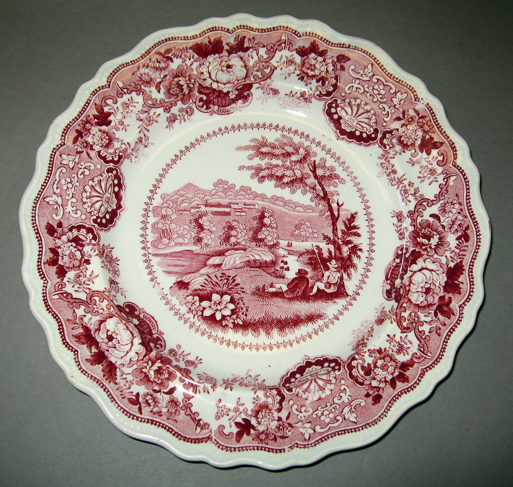 1966.0876.002 Earthenware plate