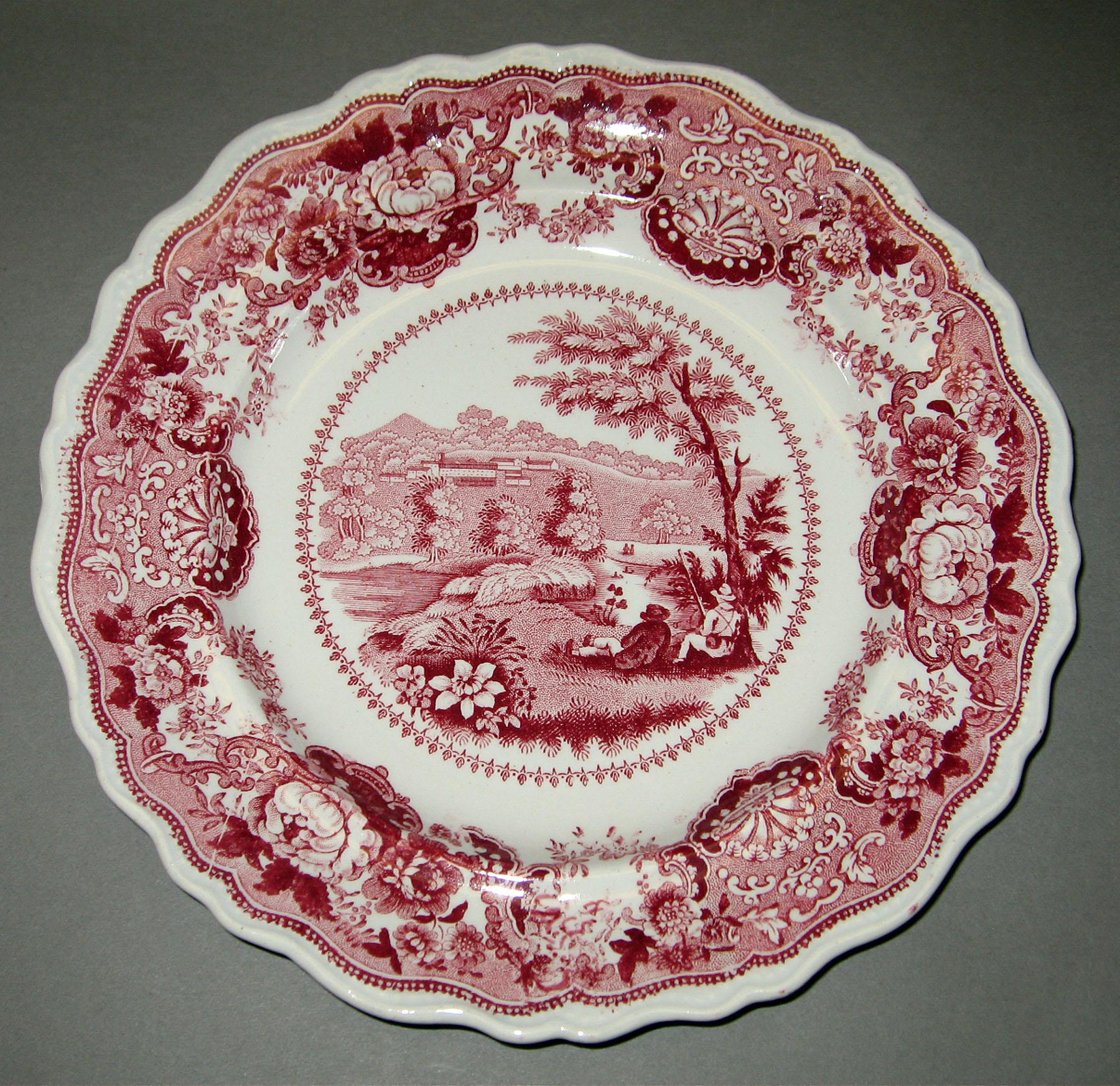 1966.0876.004 Earthenware plate