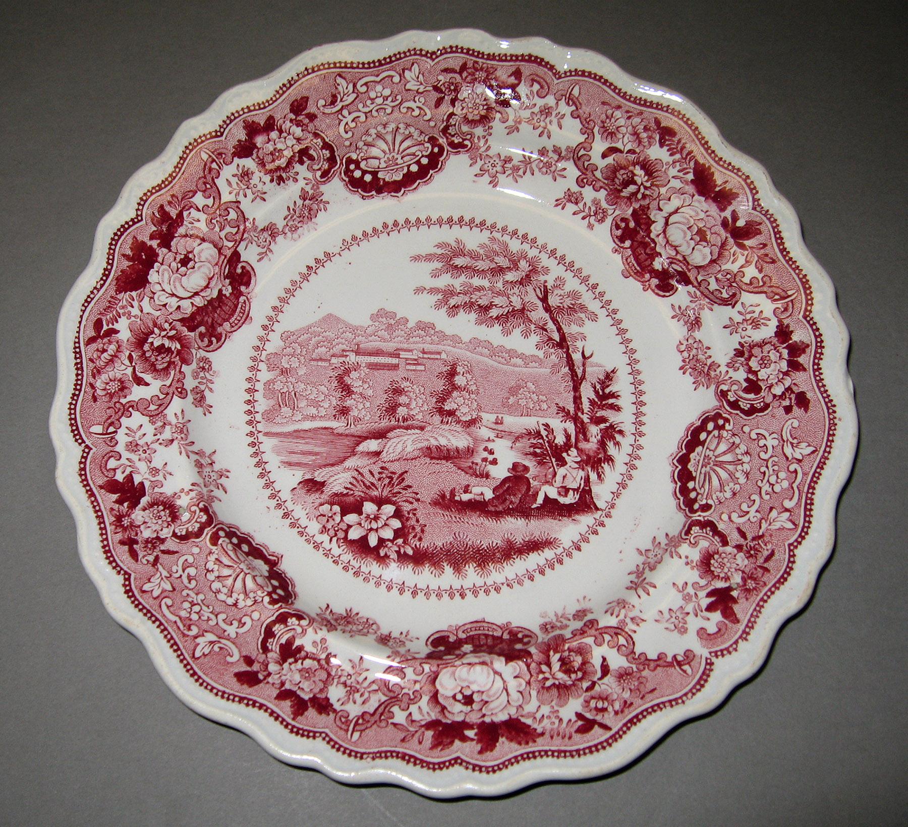 1966.0876.005 Earthenware plate