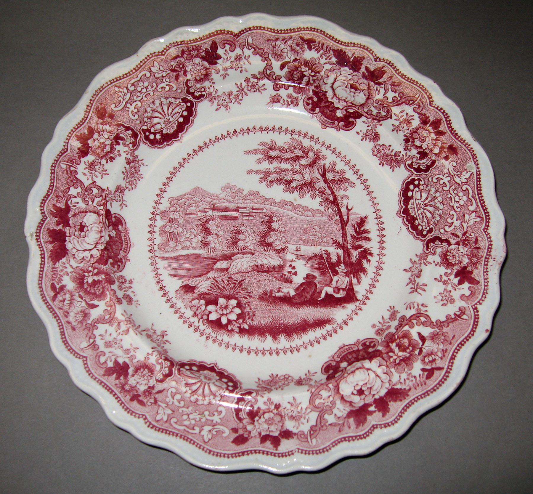 1966.0876.006 Earthenware plate