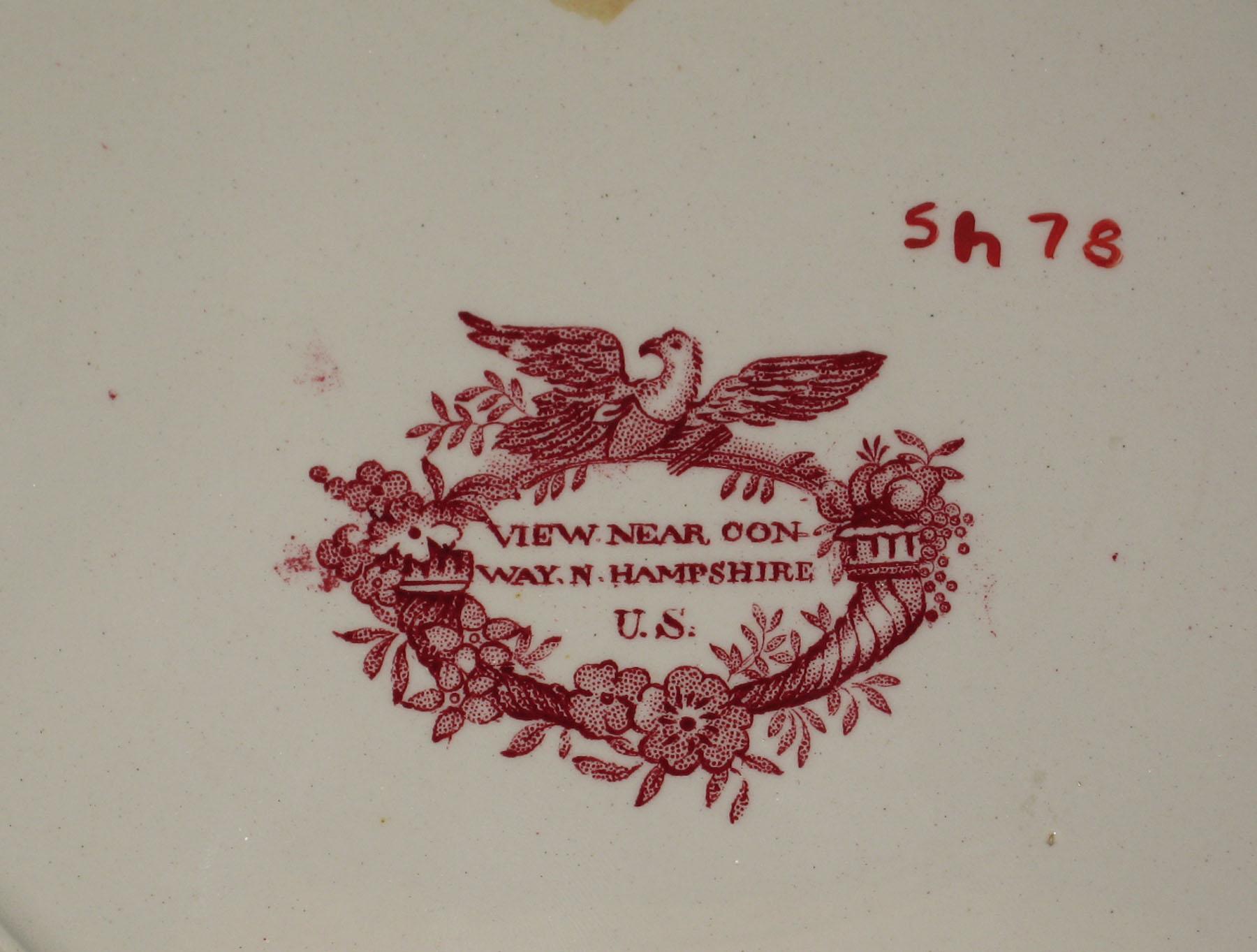 1966.0880.003 Adams earthenware plate, detail