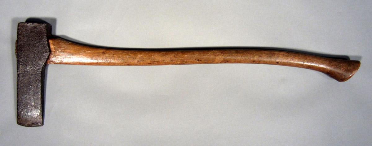 1957.0026.083 Mortising axe, Side 1