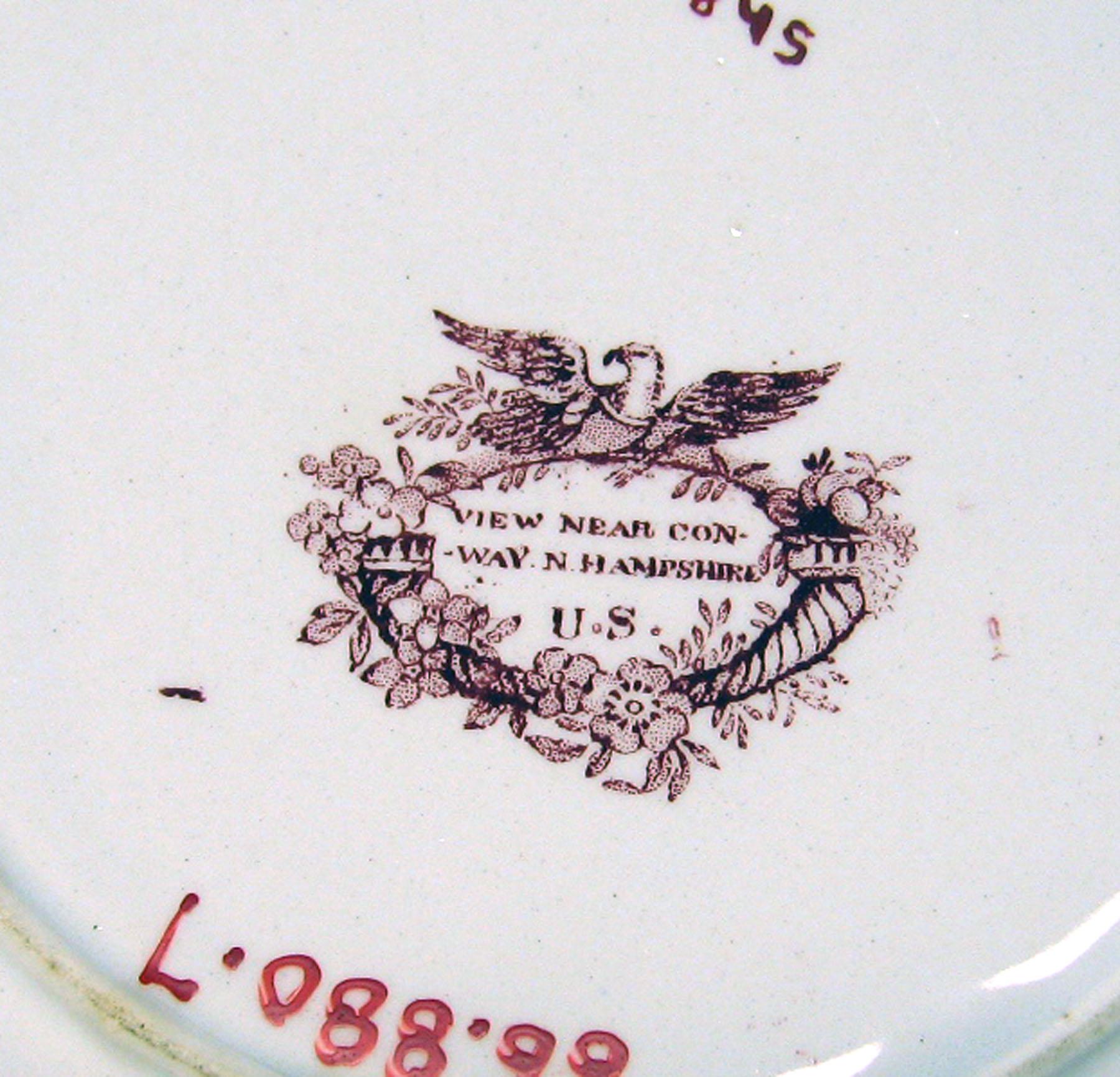 1966.0880.007 Adams earthenware plate, detail
