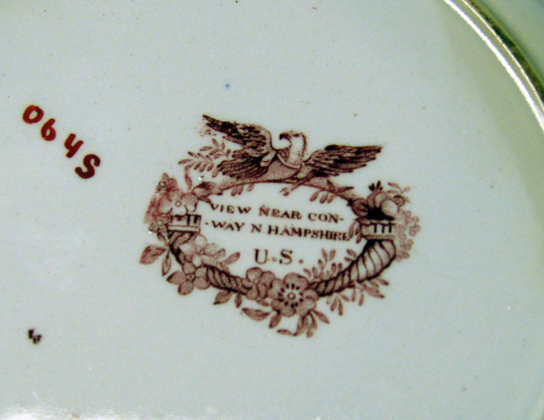 1966.0880.015 Adams earthenware plate, detail