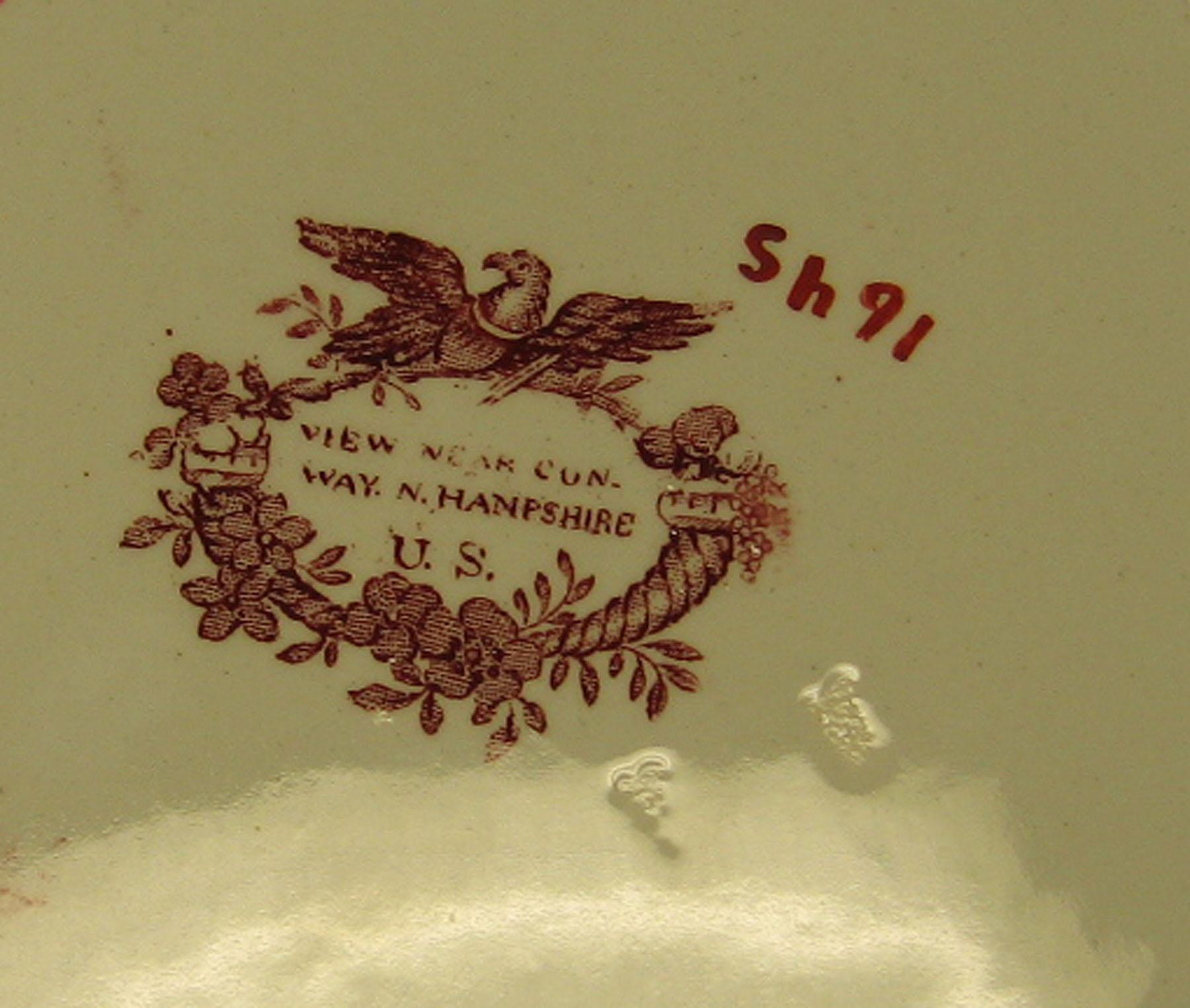 1966.0880.017 Adams earthenware plate, detail