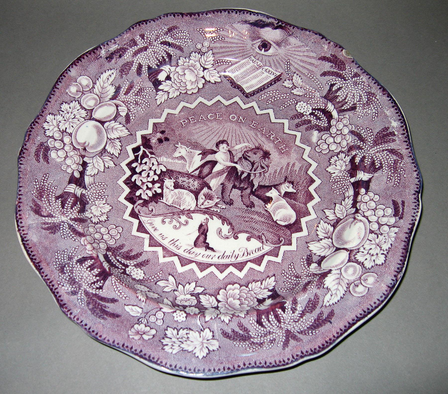 1966.0886 Millenium pattern plate