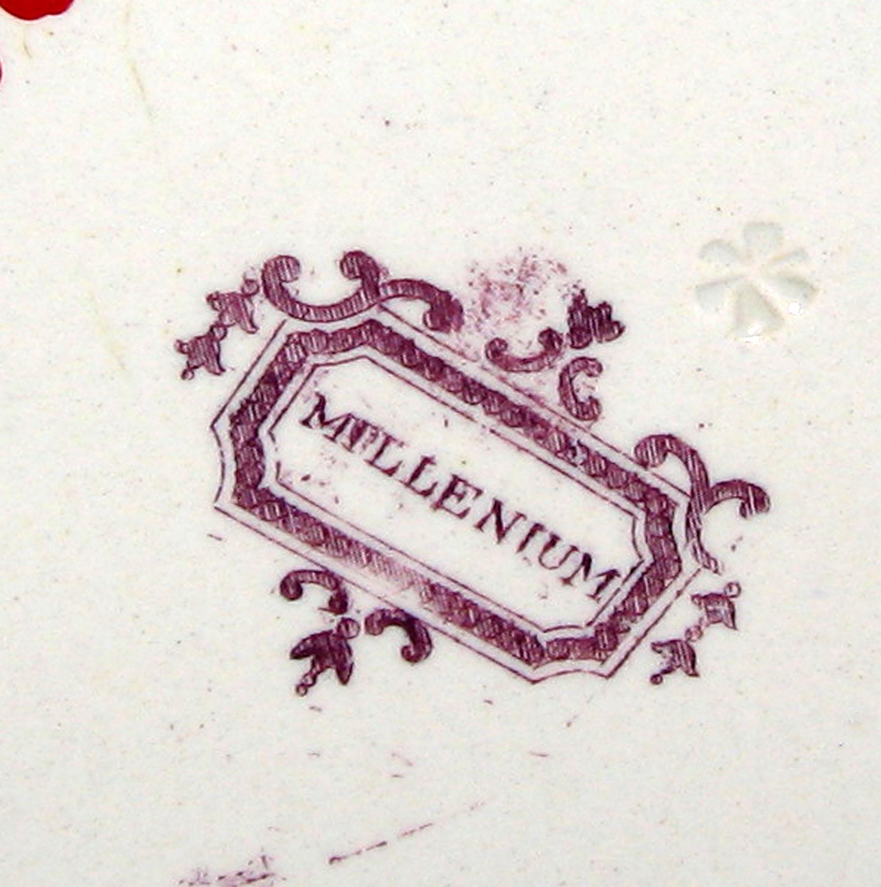 1966.0886 Millenium pattern plate (mark)