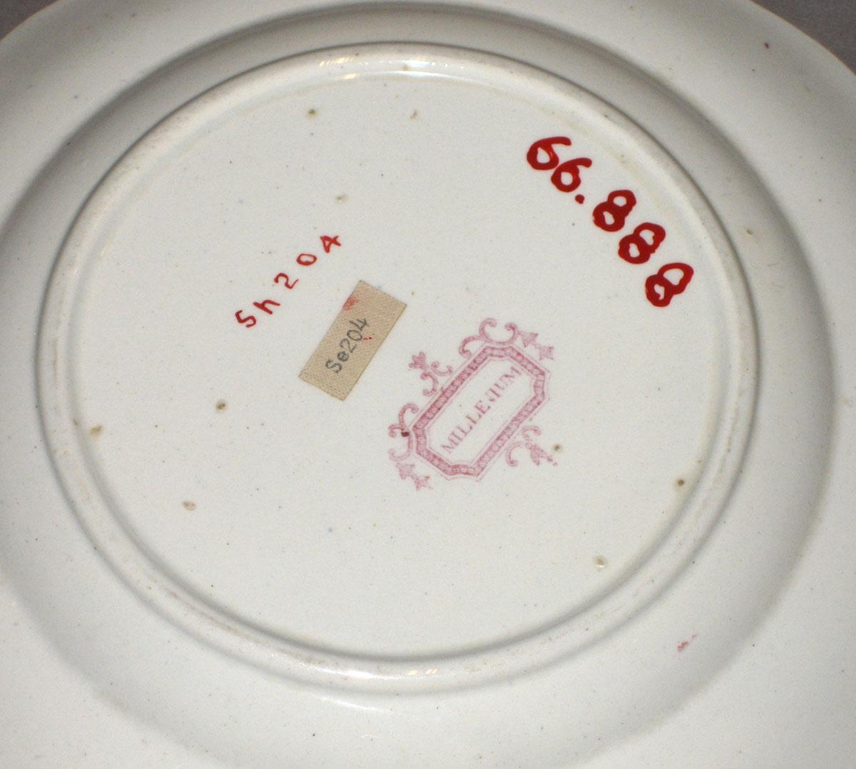 1966.0888 Plate (underside)