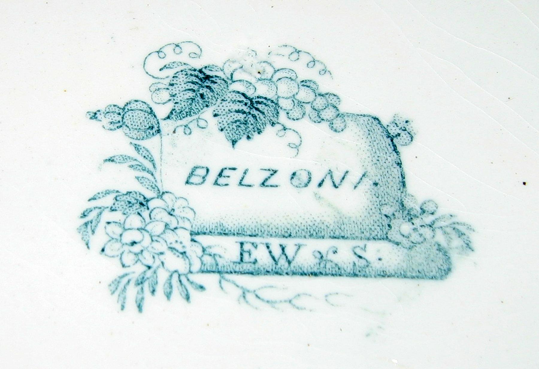 1966.0892 Belzoni pattern plate (mark)