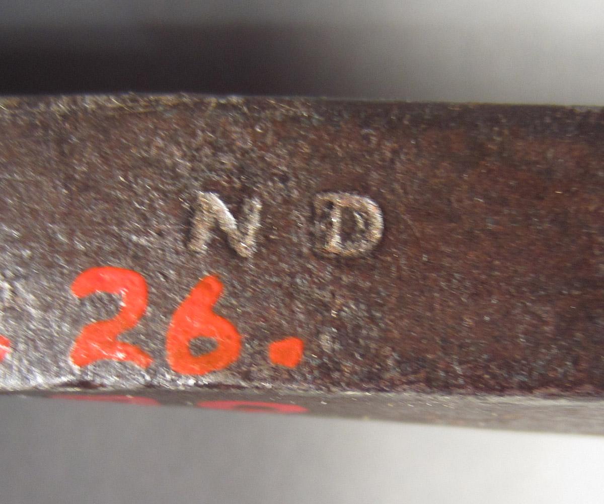 1957.0026.090 Spiral auger, Mark