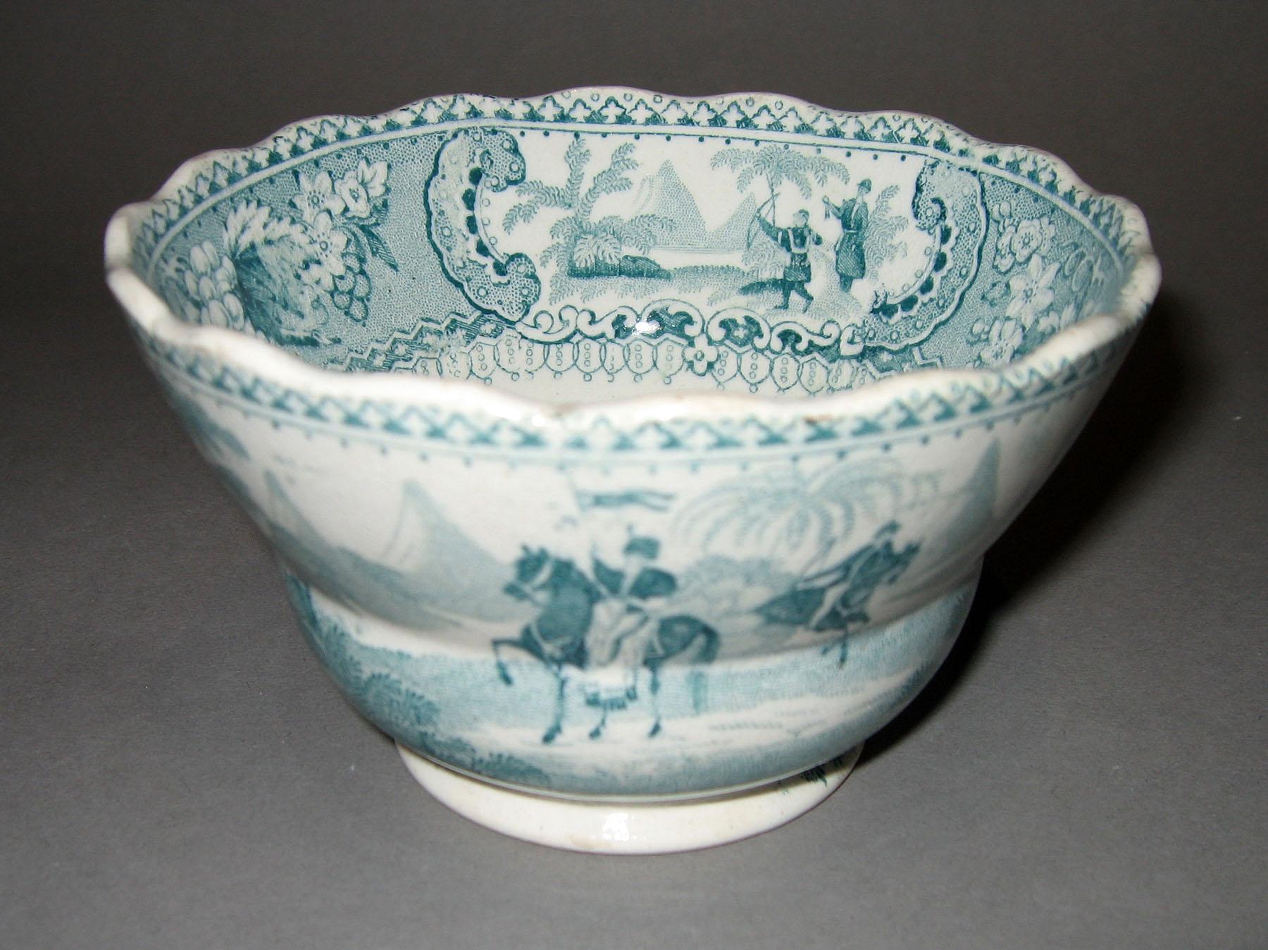 1966.0910 Belzoni pattern teabowl