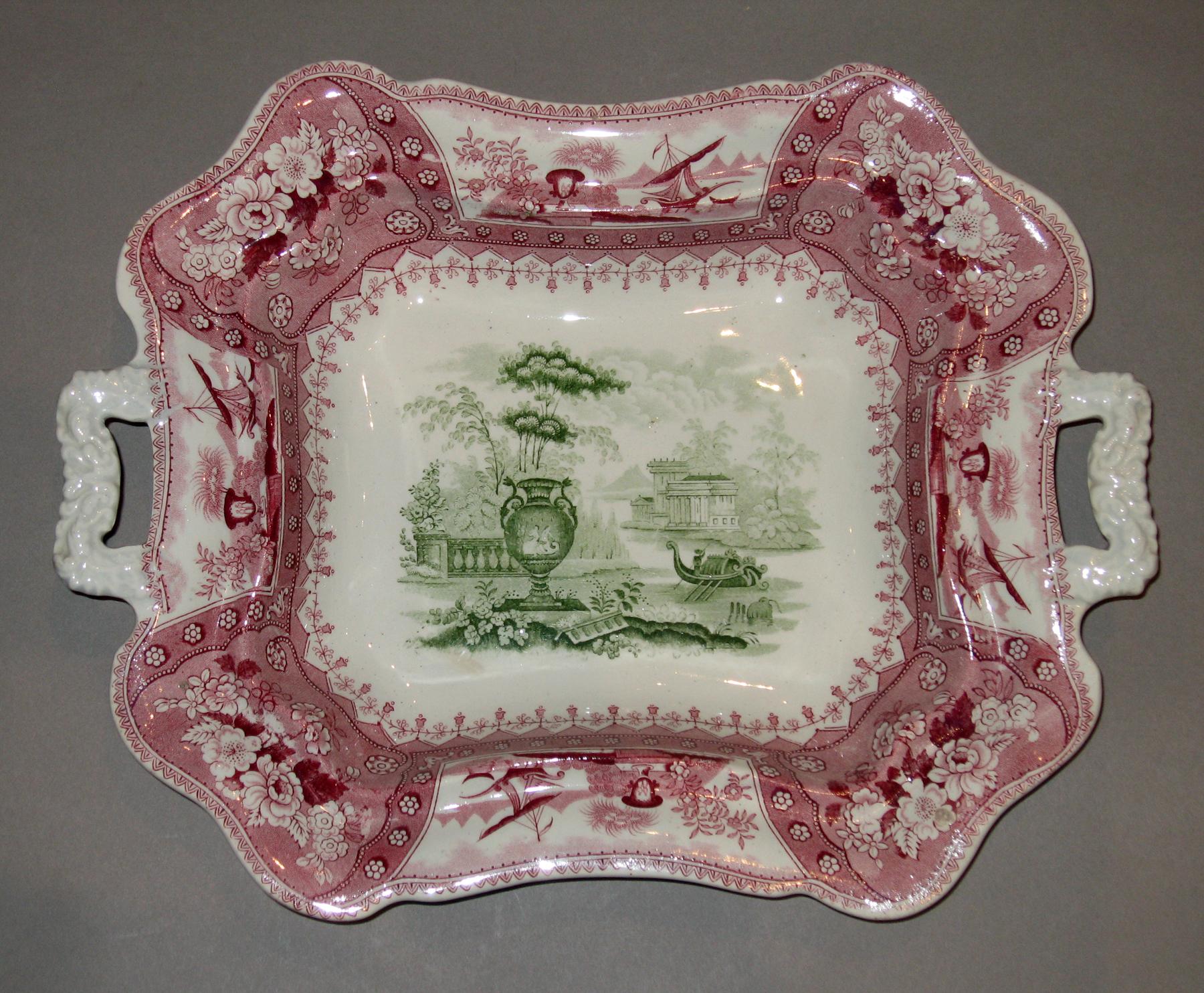 1966.0916 A, B Dish (view 2)