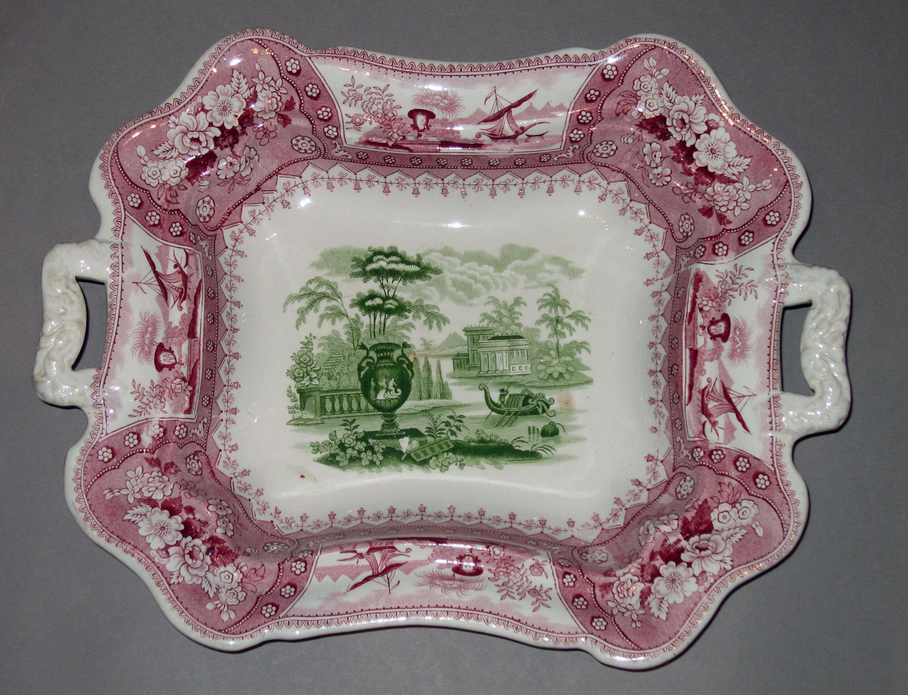 1966.0917 A, B Dish (view 2)