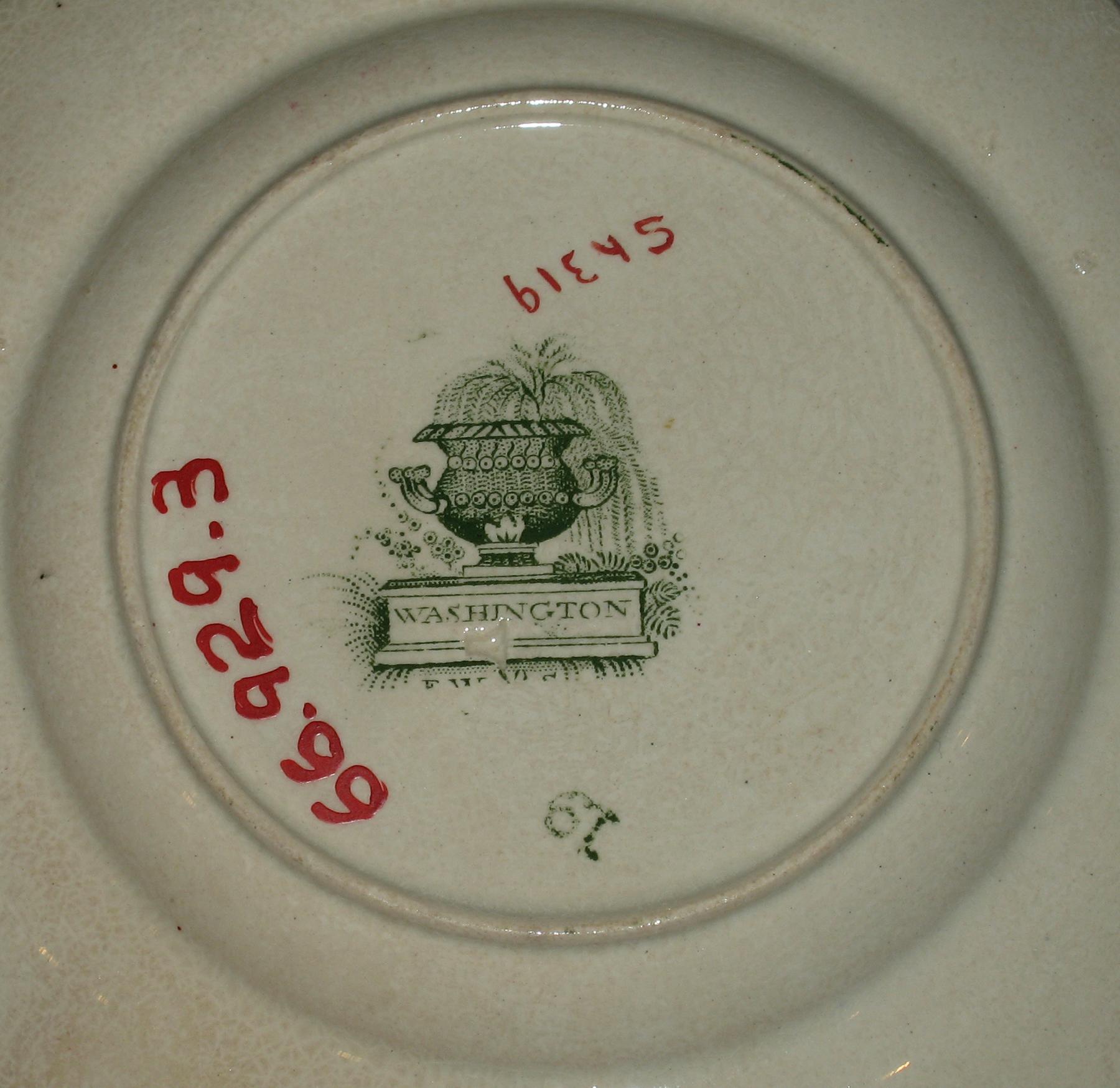 1966.0929.003 Plate (mark)